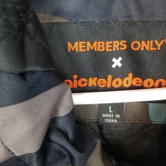 Members only x Nickelodeon hey Arnold puffer jacket coat - Picture 9 of 9